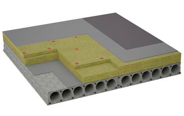 considerations of Court House Green flat roofing insulation
